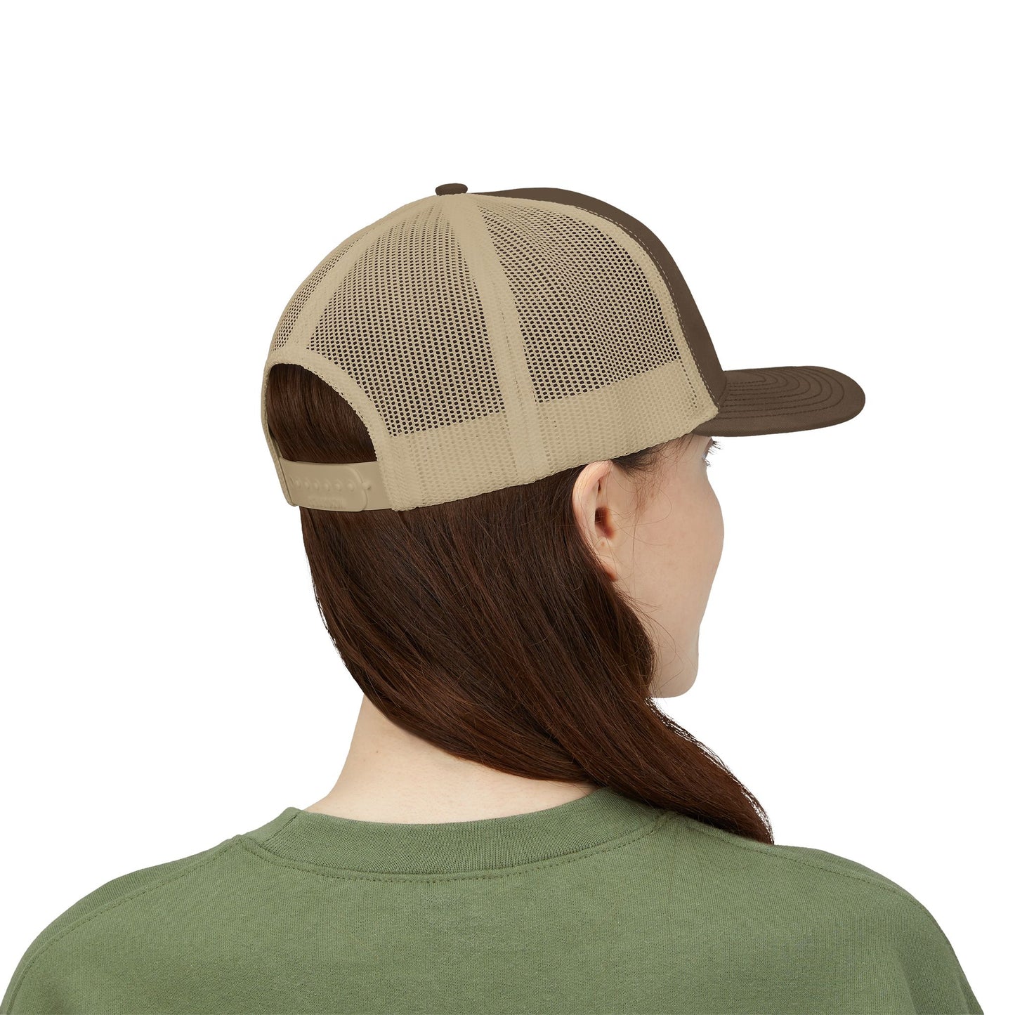 Salty Mama Trucker Hat — Sparkle Gold Text Snapback Cap