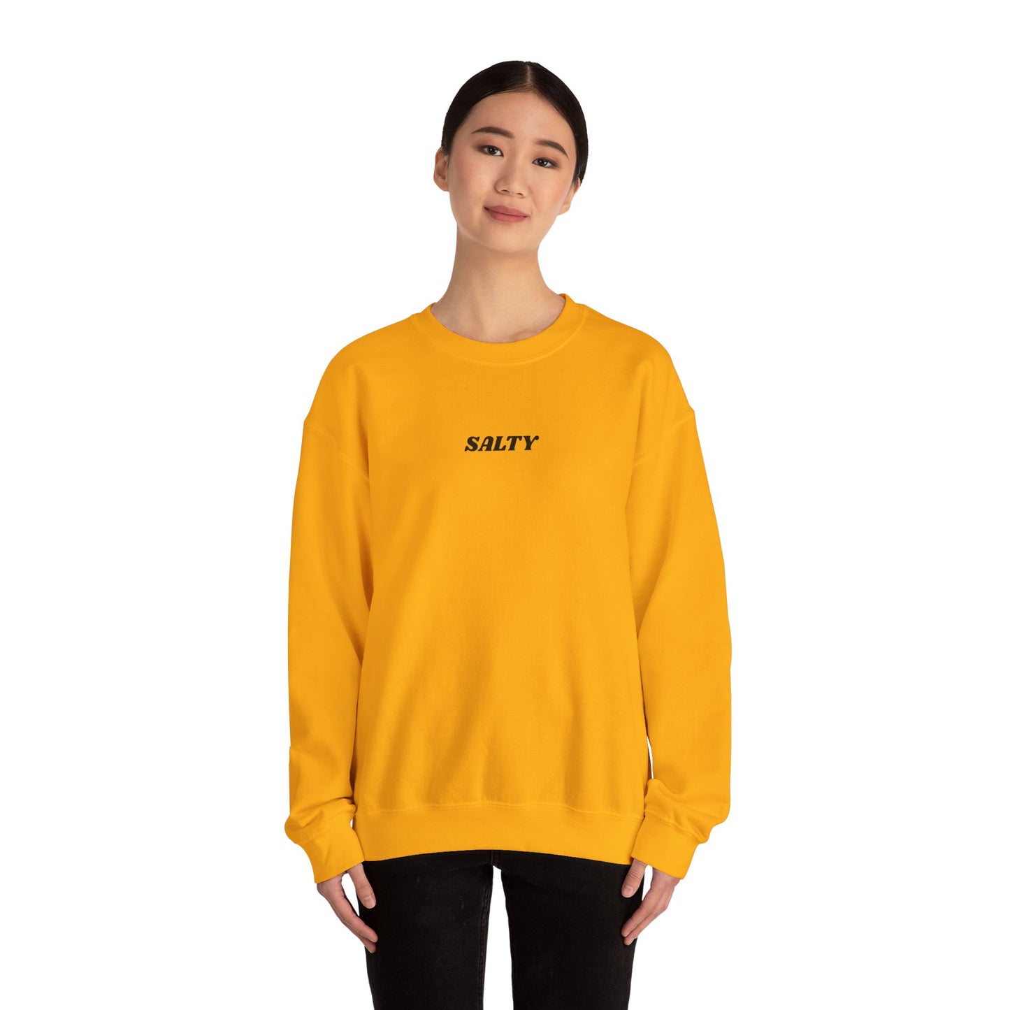 SALTY sweatshirt | 'You are the salt of the earth' Matthew 5:13 back