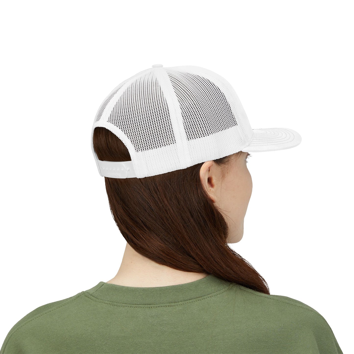 Salty Mama Trucker Hat — Sparkle Gold Text Snapback Cap