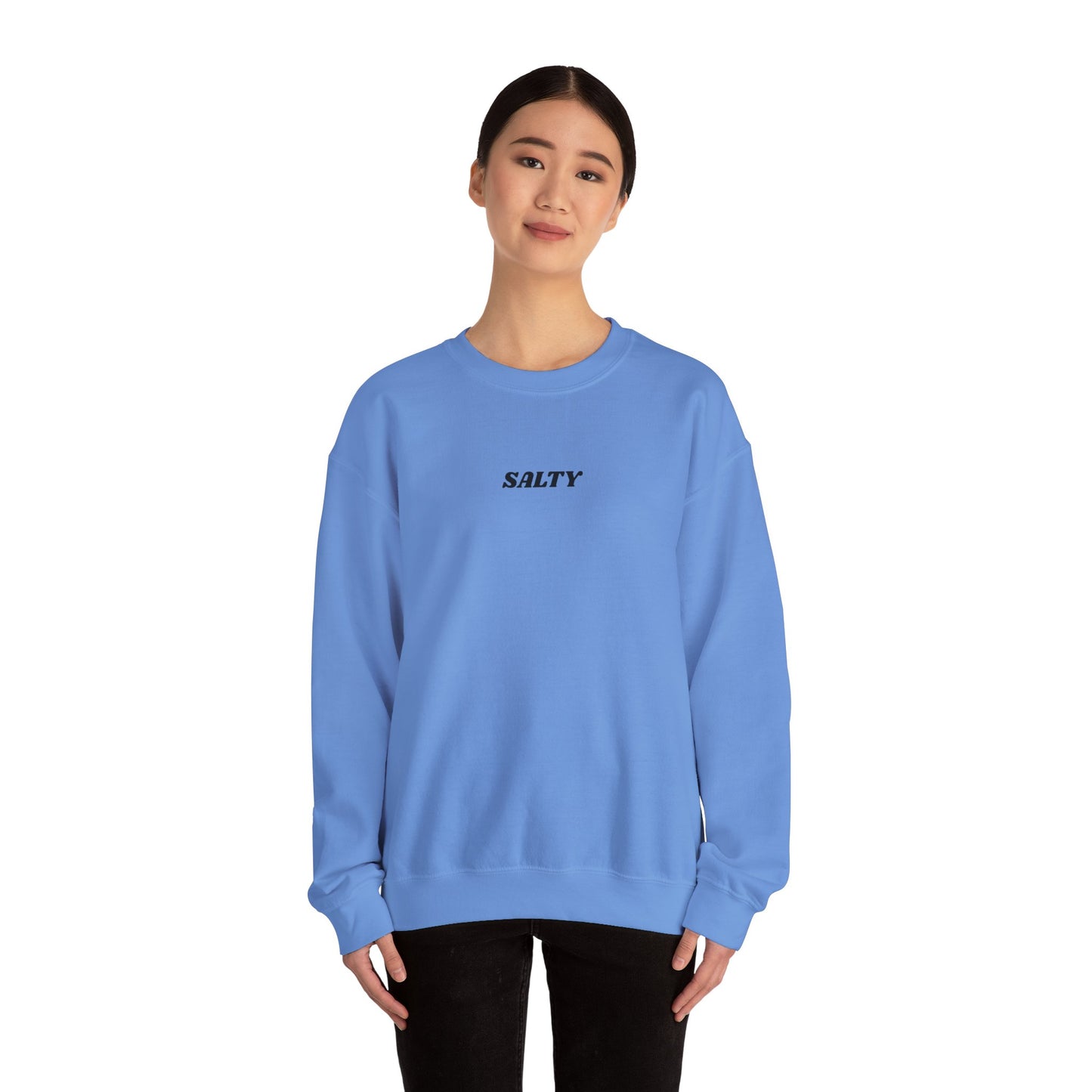 SALTY sweatshirt | 'You are the salt of the earth' Matthew 5:13 back